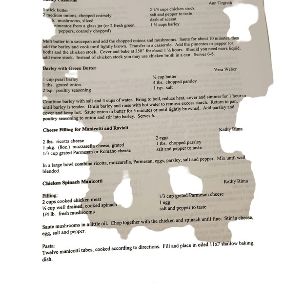 The Other Good Book, Church Cookbook - Picture 3 of 4